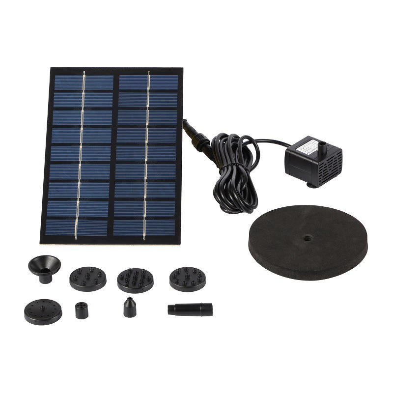 Солнечный Фонтан Открытый Бассейн Аквариум Кислородный Автоматический Плавающий Фонтан Бассейн Сад Двор Мини-Фонтан