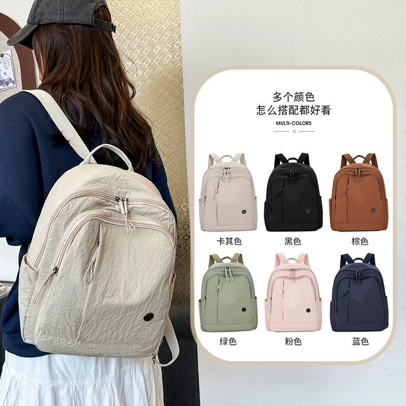 Backpack, universal shoulder bag for leisure, capacious school bag