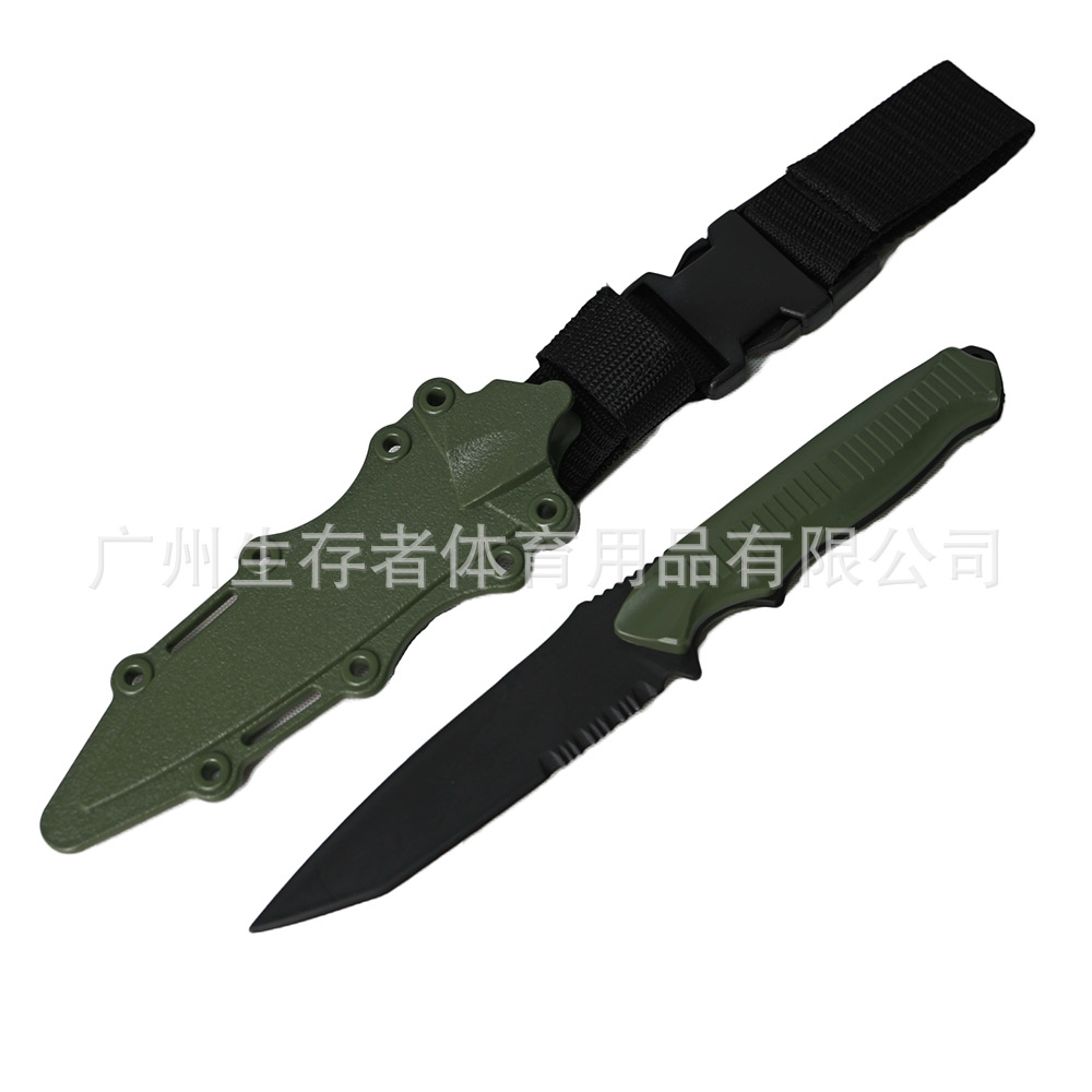 Fábrica directa onda azul bayoneta plástico modelo de entrenamiento táctico cuchillo suave película accesorios de artes marciales