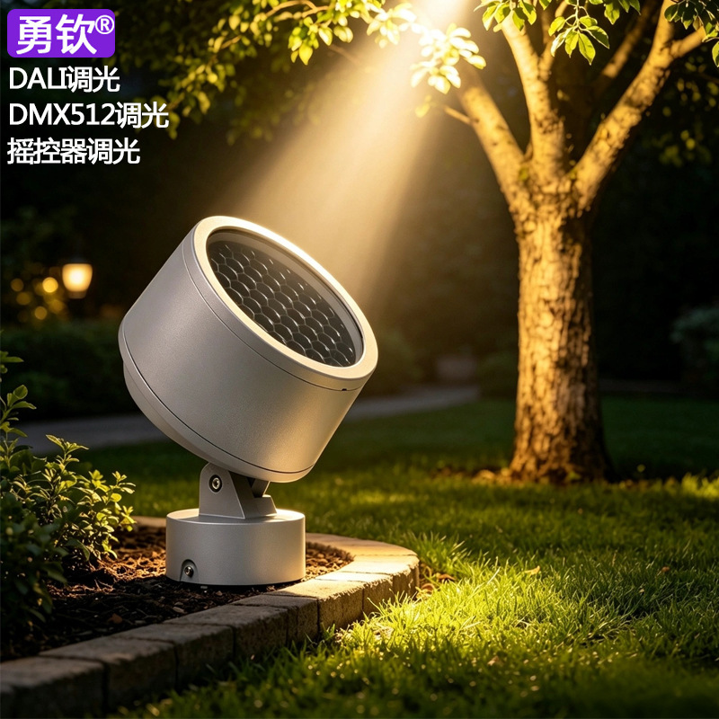 Cross-border floodlight, DALI dimming, DMX512, full-color, outdoor, waterproof, tree lighting, color-changing bridge lighting, remote-controlled floodlight Cross-border floodlight, DALI dimming, DMX512, full-color, outdoor, waterproof, tree lighting, color-changing bridge lighting, remote-controlled floodlight