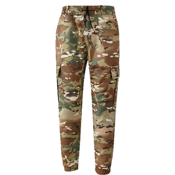 Yellow cp camouflage pants