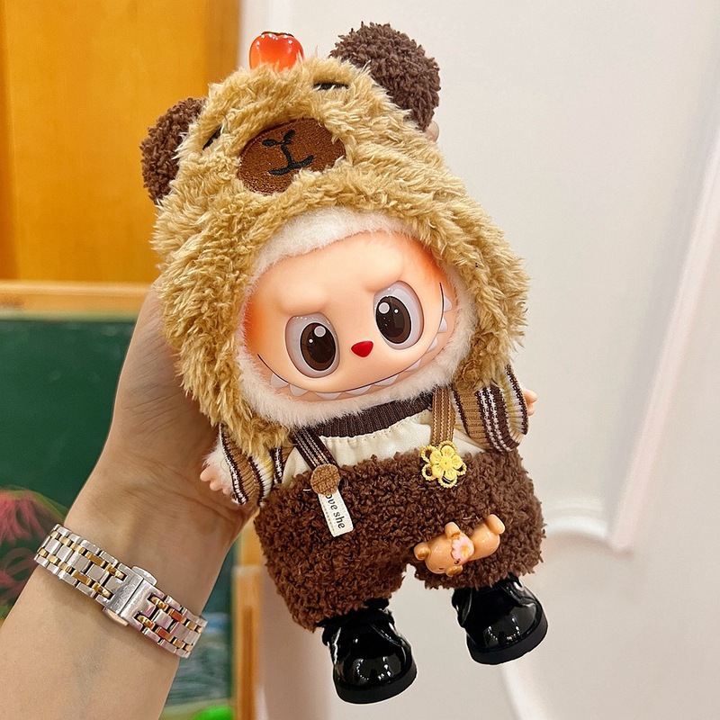 ラブブベビー服のみ 17cm ビニールフェイスドール ラブブシートパーティー 一世代と二世代の着替えセット|undefined