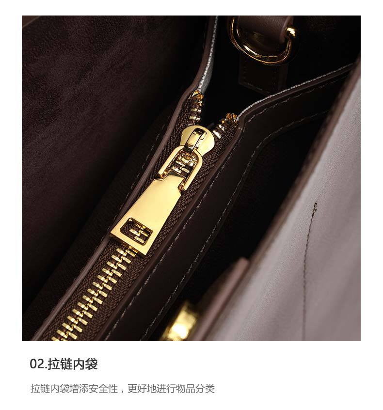 韩版休闲简约单肩包双肩带托特包