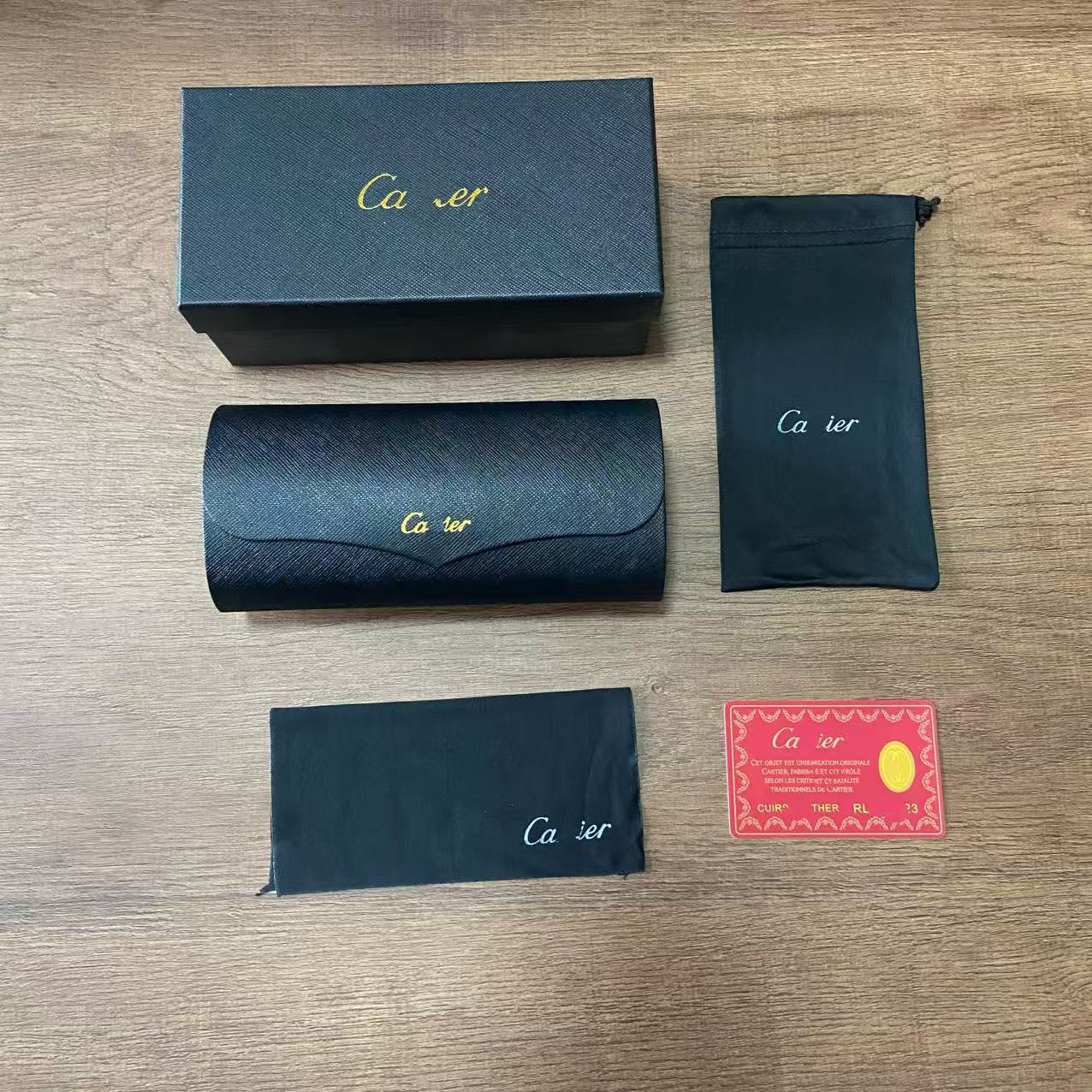Inventario al por mayor nueva caja de gafas de alta calidad, caja de gafas de sol de alta gama, caja de gafas de sol, caja de paquete completa