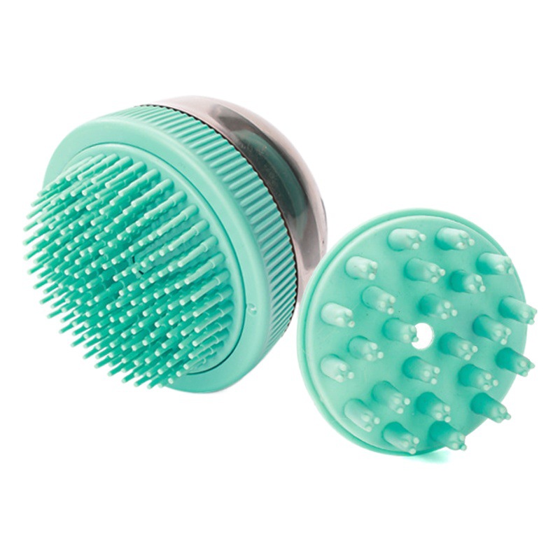 Nuevo estilo UFO cepillo de baño para mascotas multifuncional masaje de baño de silicona limpieza cepillo de baño para mascotas