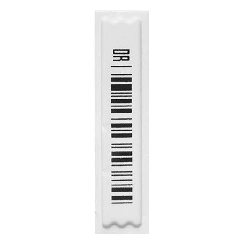Etiqueta Antirrobo Acustomagnética de PC, Rectangular, para Supermercados y Tiendas de Cosméticos