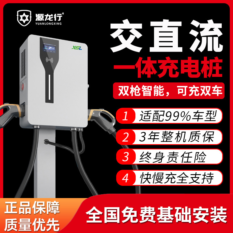 源龙行新能源汽车380V交直流一体快充家用商用20KW30KW40KW充电桩