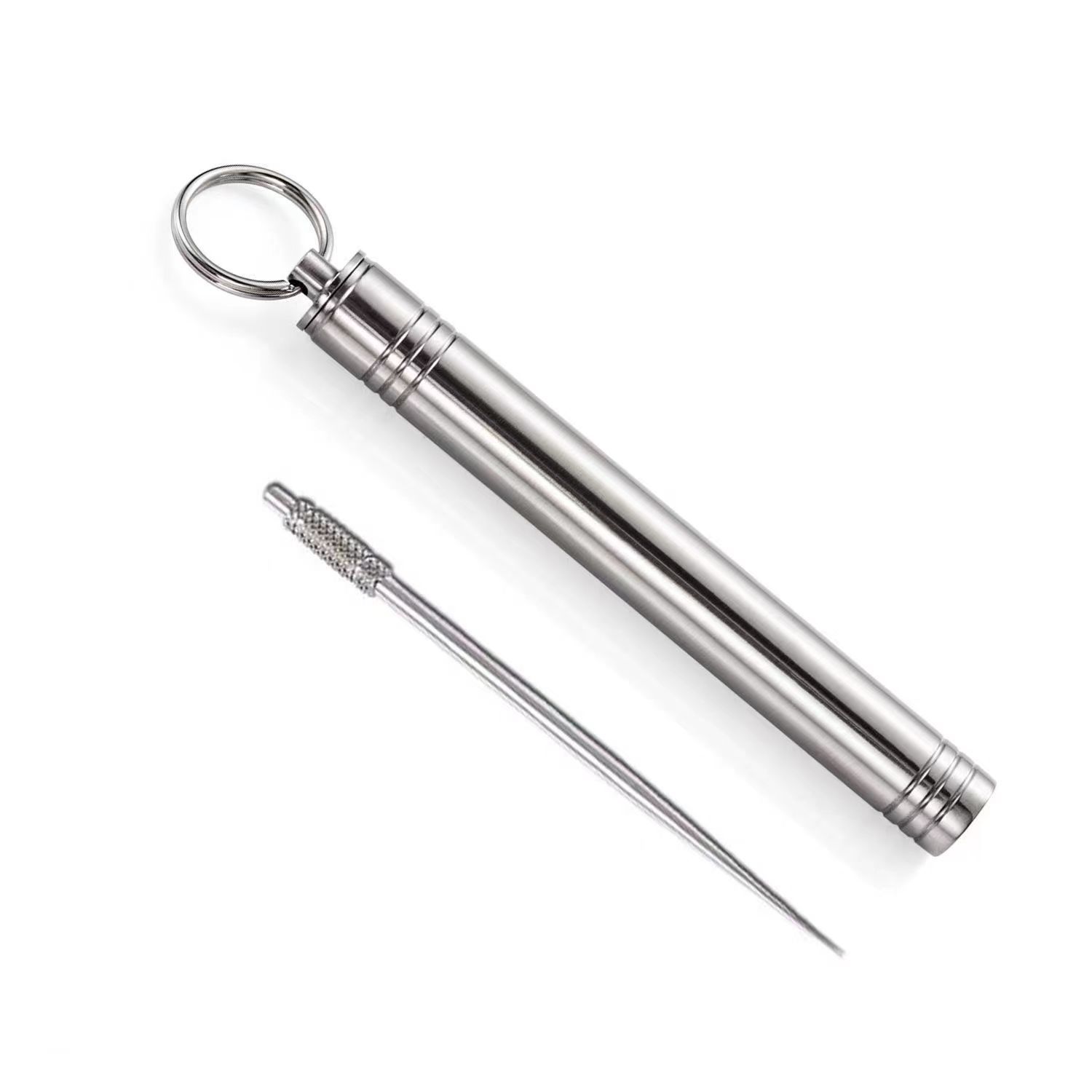 Outdoor titanium toothpick TC4 toothpick anti -metal allergic water