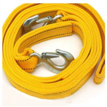 B двухслойный утолщенный буксирный трос 4 метра 5 тонн буксировочный ремень Автомобильная переносная сумка для буксировки 450 г