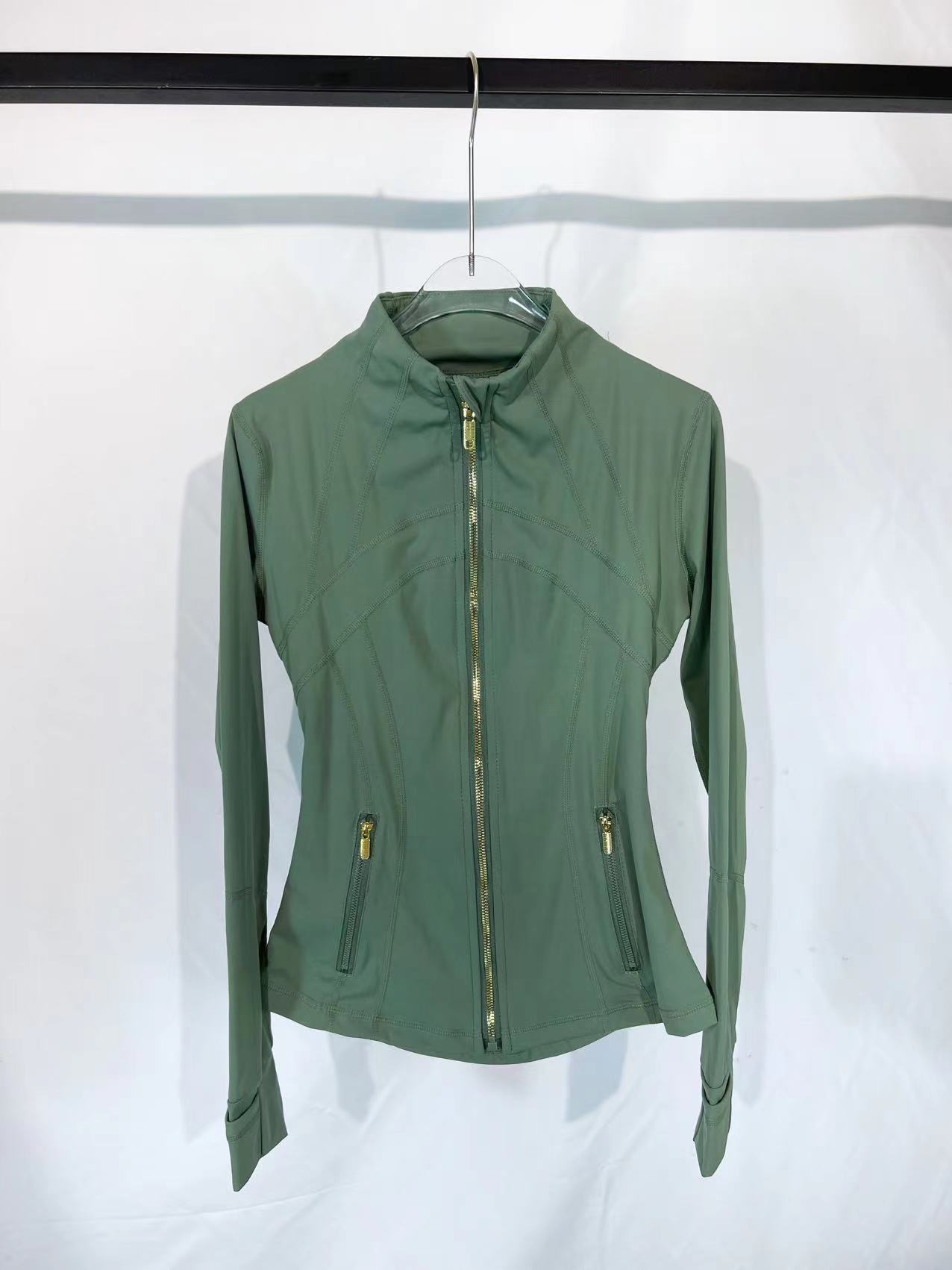 Desert Green Gold Long Jacket
