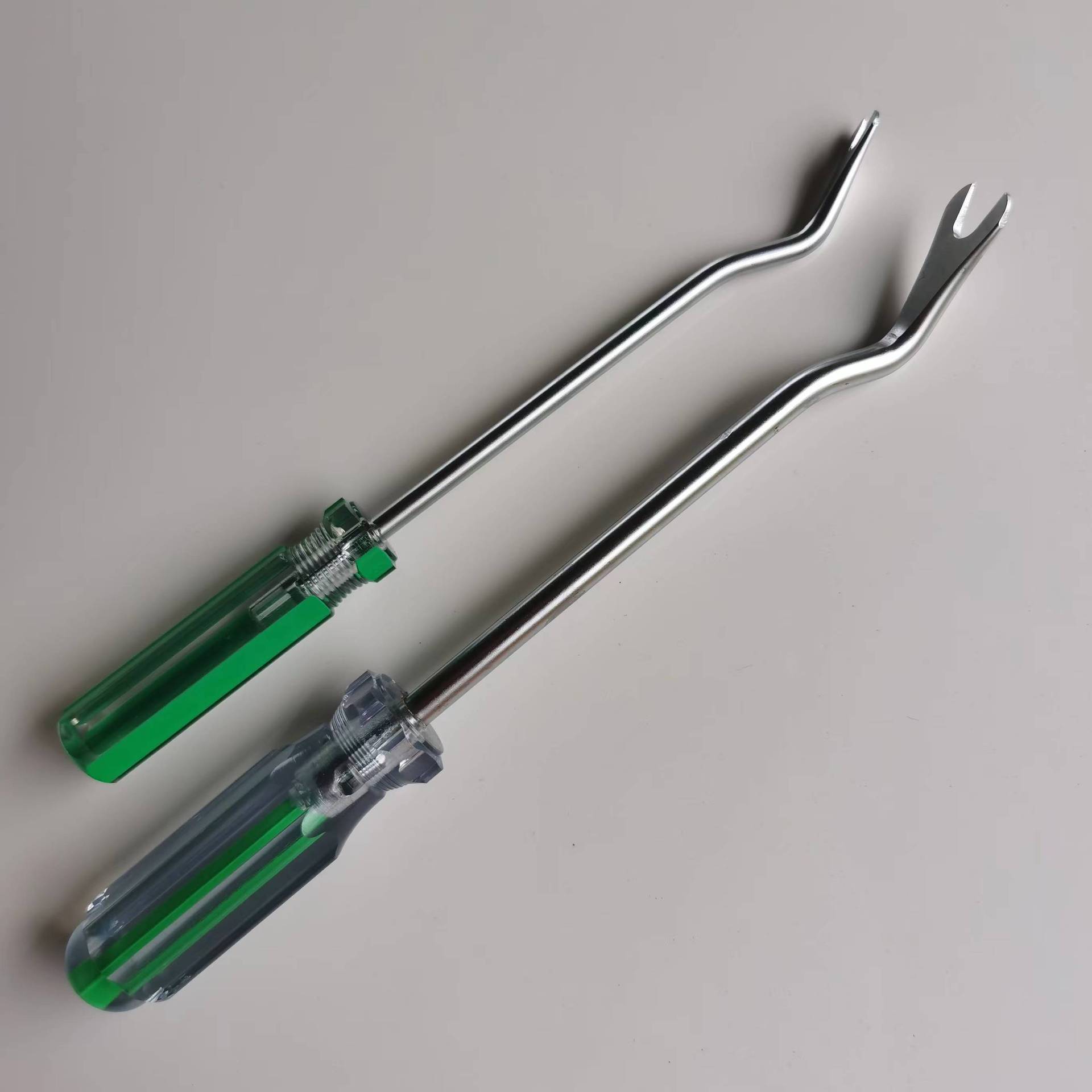 汽车卡扣起子汽车门板拆卸卡扣羊角起钉器门钉胶扣起子门板起子