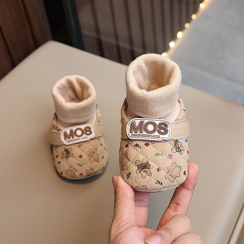 Otoño y invierno 0 - 1 años de edad, niños y niñas, bebés, zapatos para bebés, zapatos para bebés de 6 - 12 meses, zapatos para bebés 7