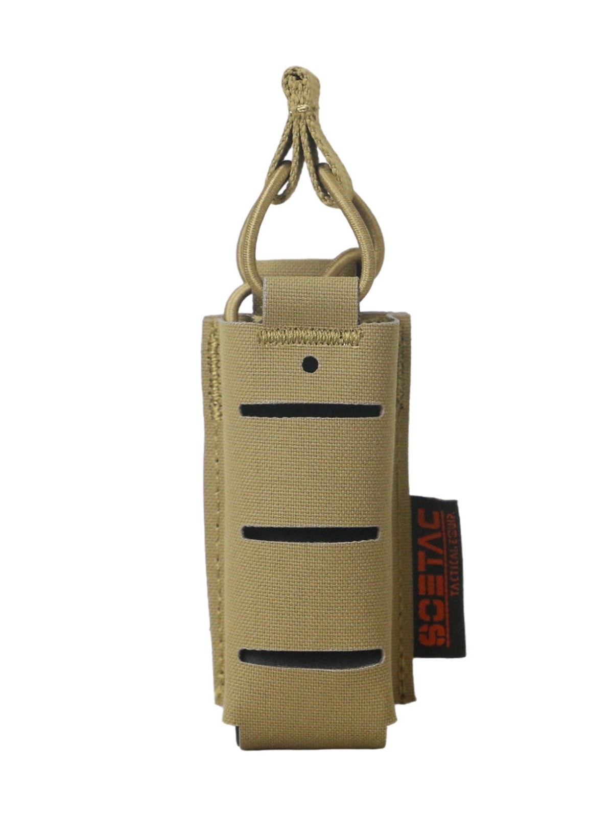 SOETAC-Genuino 9MM bolsas de clip de bala unilateral MOLLE paquete de accesorios de paquetes de artículos al aire libre camuflados
