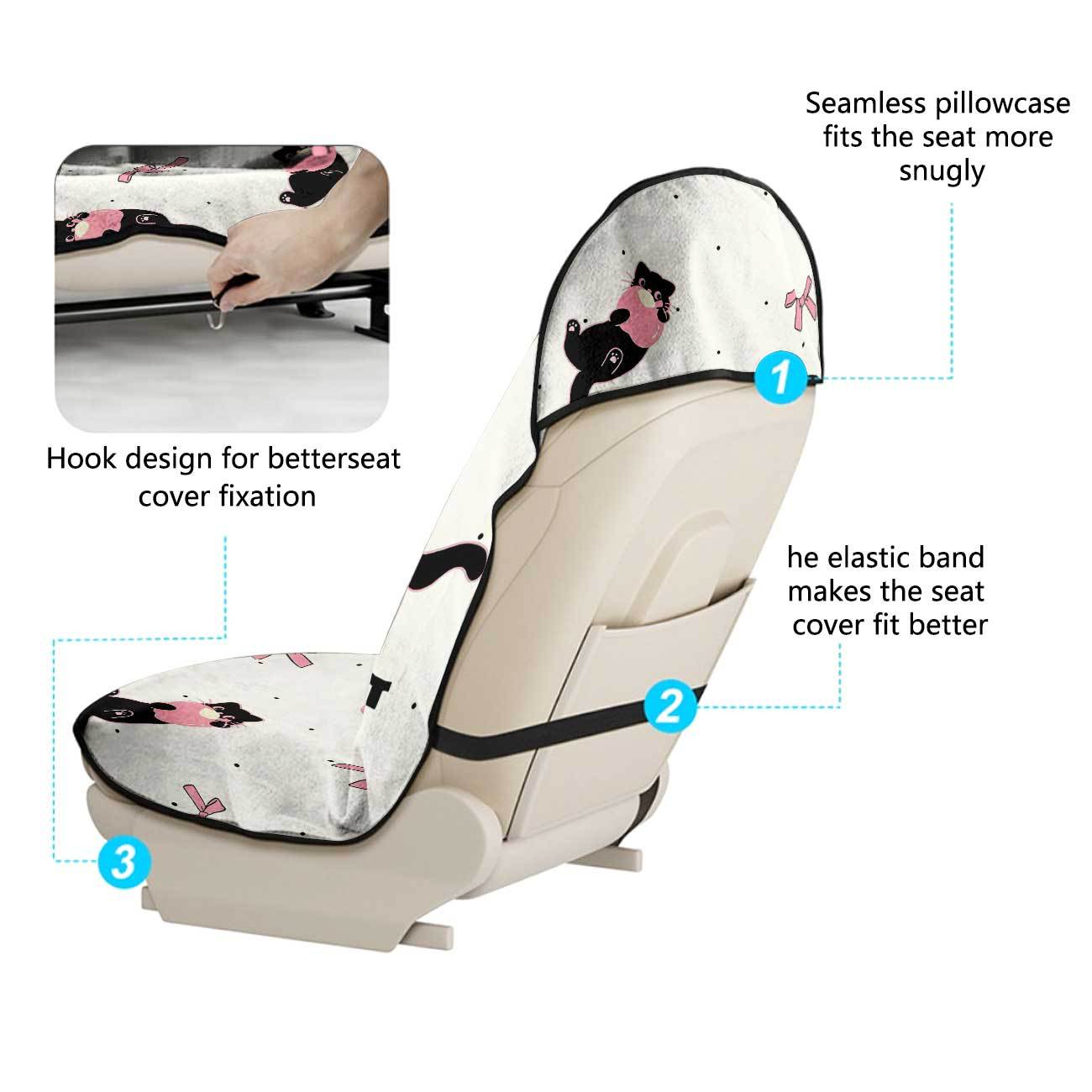 Car seat towel cover front seat protector suitable for gym and exercise, universal for all seasons, car use 44
