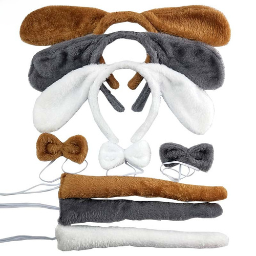 Halloween animal headband plush dog earband stage performance props party party costume dachshund headband