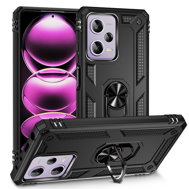 For Xiaomi Redmi note12Pro Military Armor Phone Case note11 Bracket note10 Protective Case For Xiaomi Redmi note12Pro Military Armor Phone Case note11 Bracket note10 Protective Case
