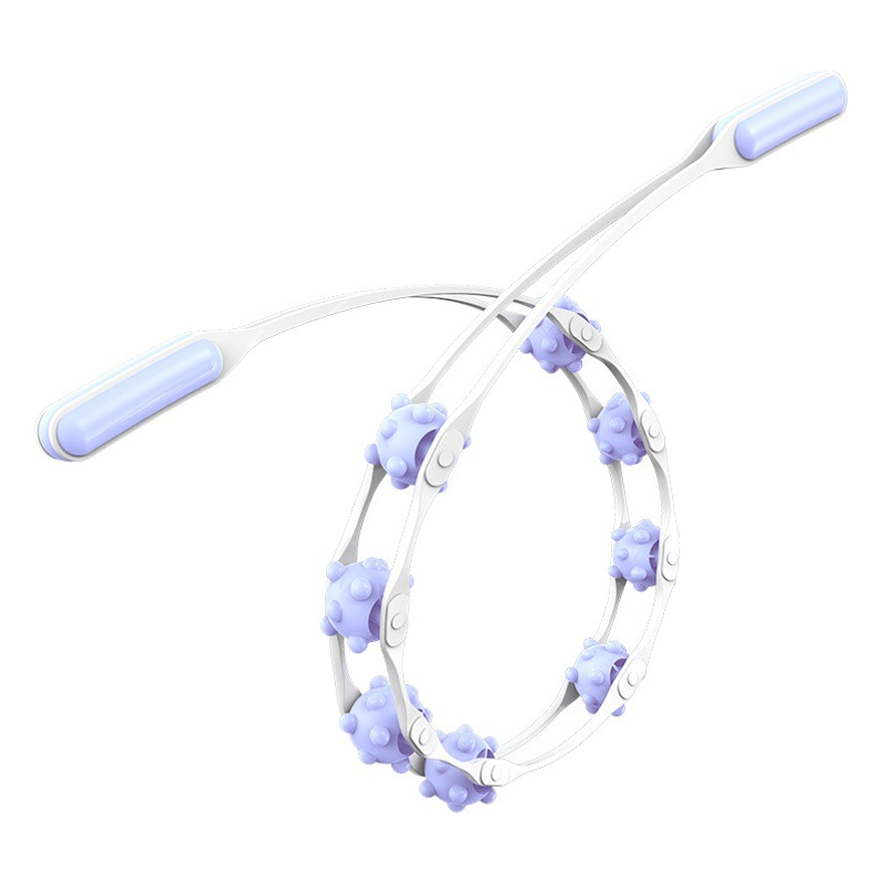 Nueva tira trasera masajeador dragado Meridiano espalda abierta hombro abierto artefacto rodillo columna cervical espalda masajeador