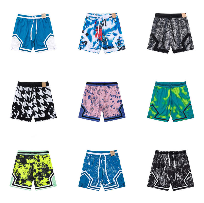 American-Style Shorts Aj Flying Man Football Casual Loose Five-Point Short-Sleeve Quick-Drying Style Trendy Quick-Drying Factory Direct Sale