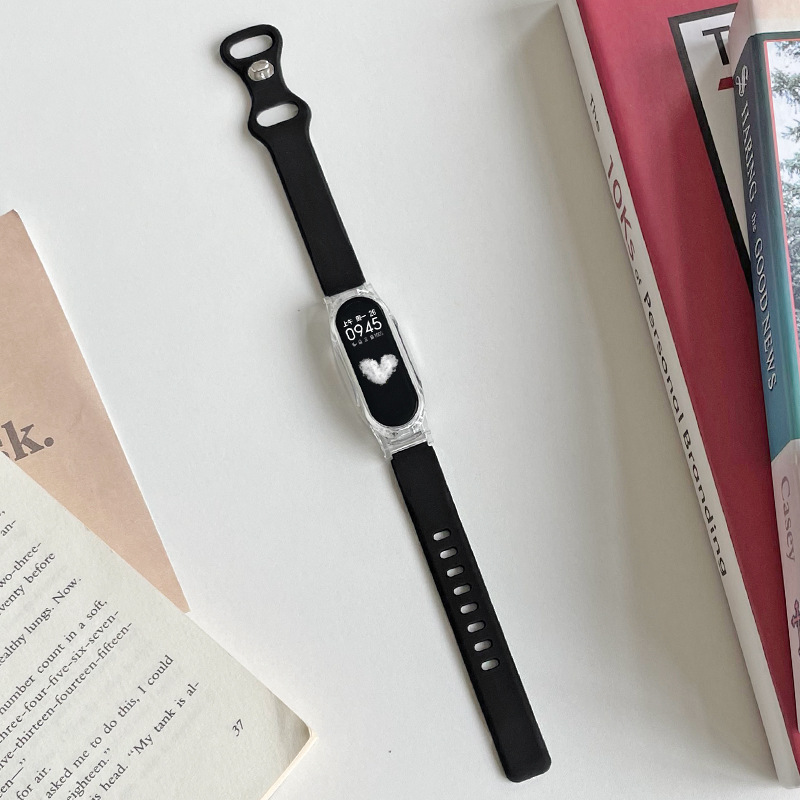 블랙 + 투명 케이스