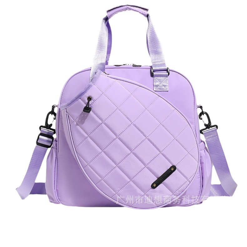 Bolsa de tenis spot transfronterizo 2024 nuevo tipo de bolso de hombro para hombres y mujeres, bolso de hombro para adultos se puede plegar con gran capacidad image 5