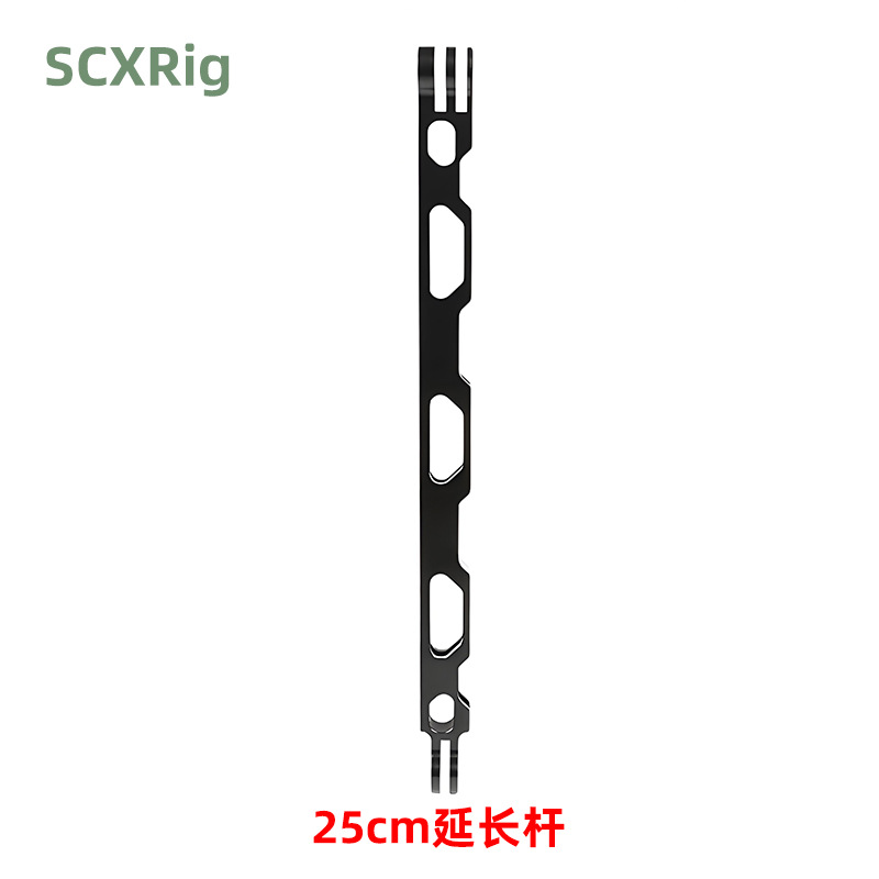 Gopro soporte de varilla de extensión adecuado para insta360 X3 casco cámara de aleación de aluminio brazo de extensión accesorios de Acción