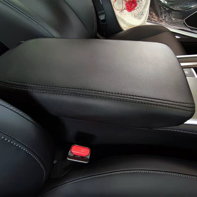 Cross-Border Applicable Leather Cover for the Center Armrest Box of 10Th and 11Th Generation Cars, Such as the Accord, Armrest Box Cover Interior Leather (Sürətlər qutusu və əl tormozu başlıqları)