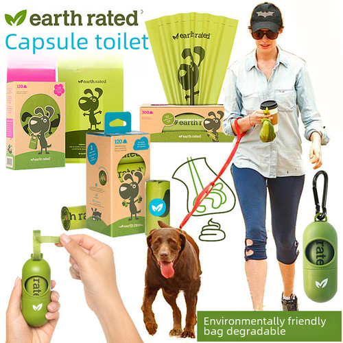Earth Rated Eco-Friendly Pet Waste Bag, Heavy-Duty Dog Poop Bag, Pet Litter Bag, Cat Litter Bag, Trash Bag