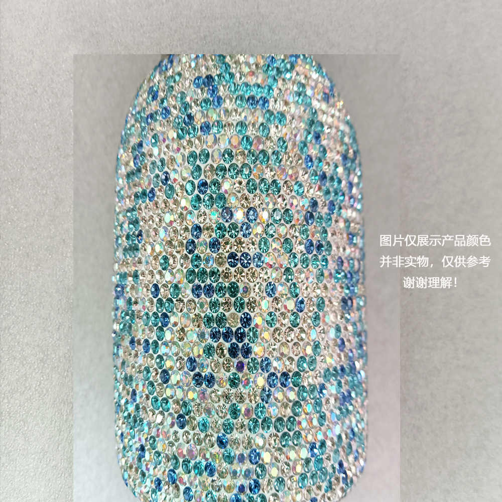 混蓝方形收纳筐