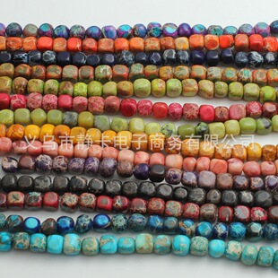 5x7mm�S�εۻ���ʯɢ�������diy�Ʒ�댚ʯ����