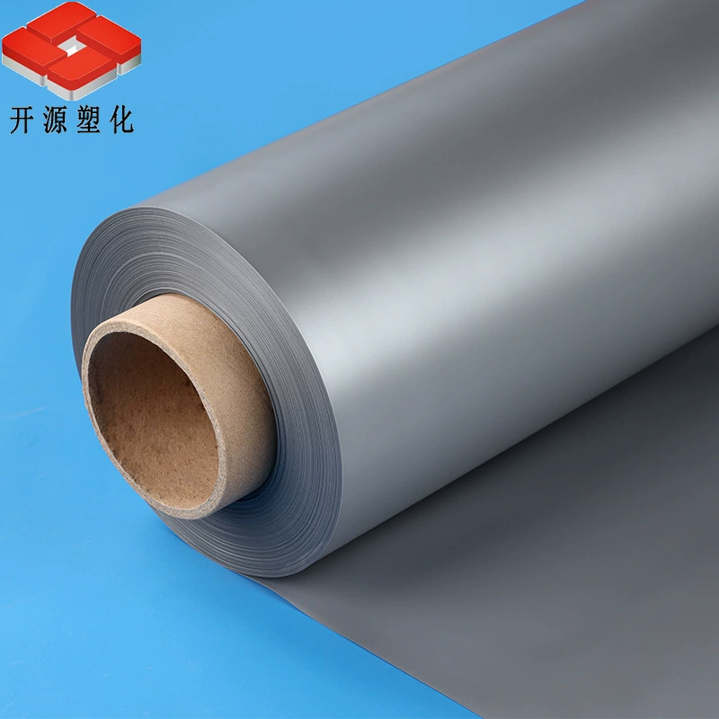 Поставка ПЕВА серебристо-серый матовый узор мешок льда обед мешок подкладка водонепроницаемый напряжение горячего прессования швейный материал