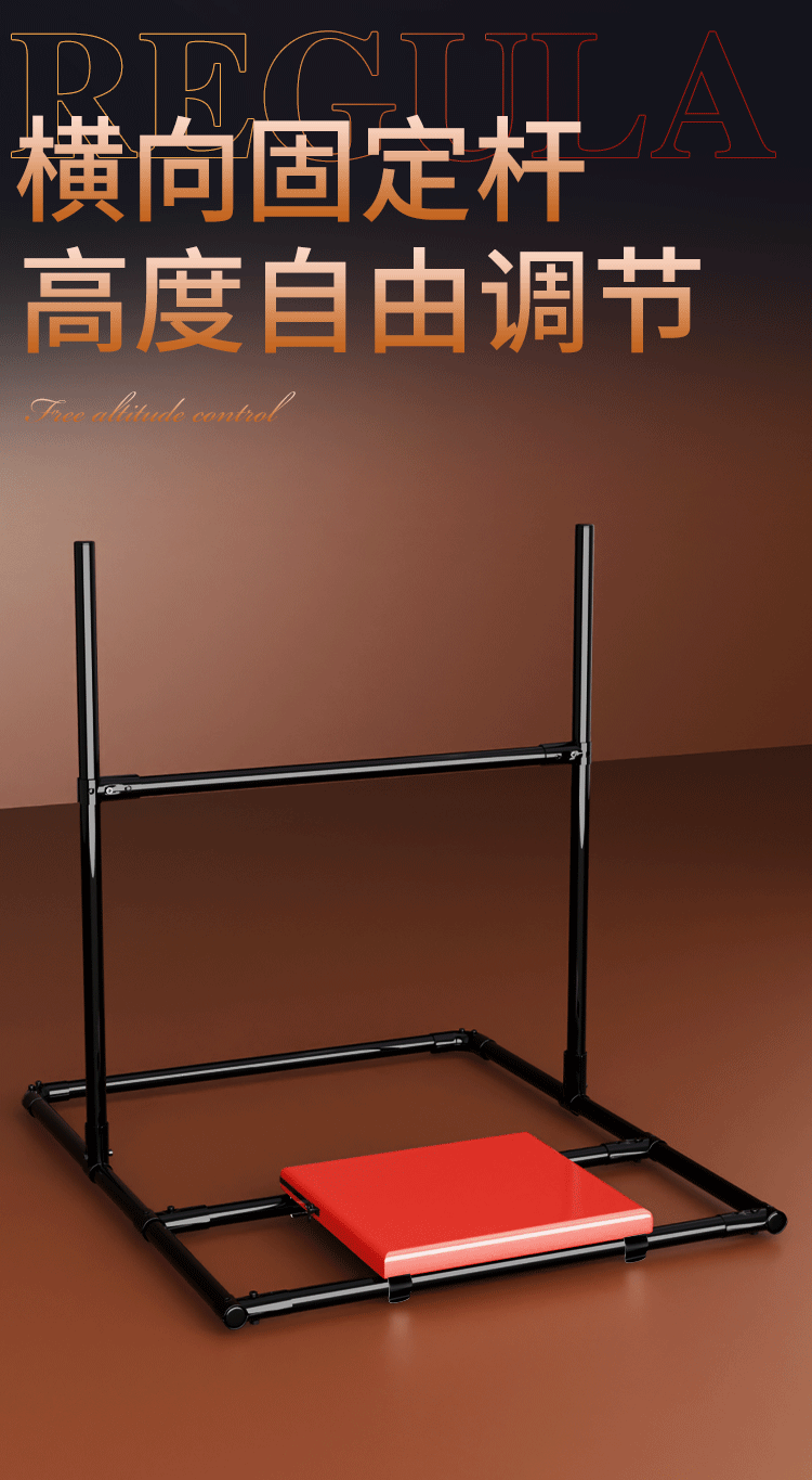 SM Bondage Restraint Set with Handcuffs and Nipple Clamps in Black and Red — detail image 3