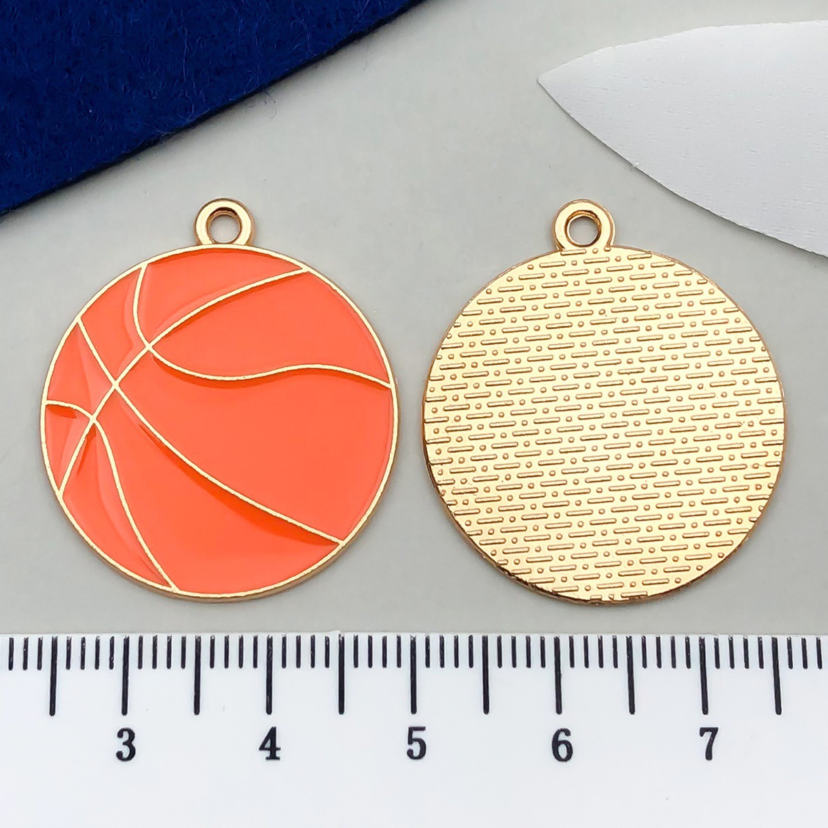 Orange, basketball, 29x, 26mm