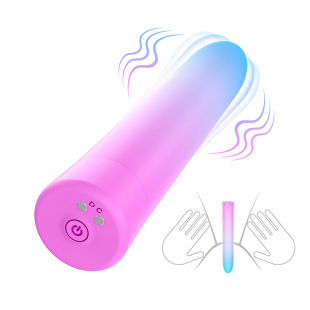 Gradient Color Av Stick Gradient Bullet Vibrator Bullet Vibrating Egg into the Body Massager G-Spot Masturbation Device Adult Products