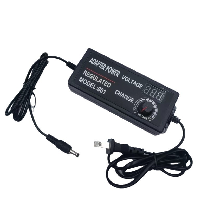3-36V2A AmericAn StAndArd AdjustAble Power AdApter led Light with Motor Gun MAchine 3-24V2A Blower WAter Pump Adjustment