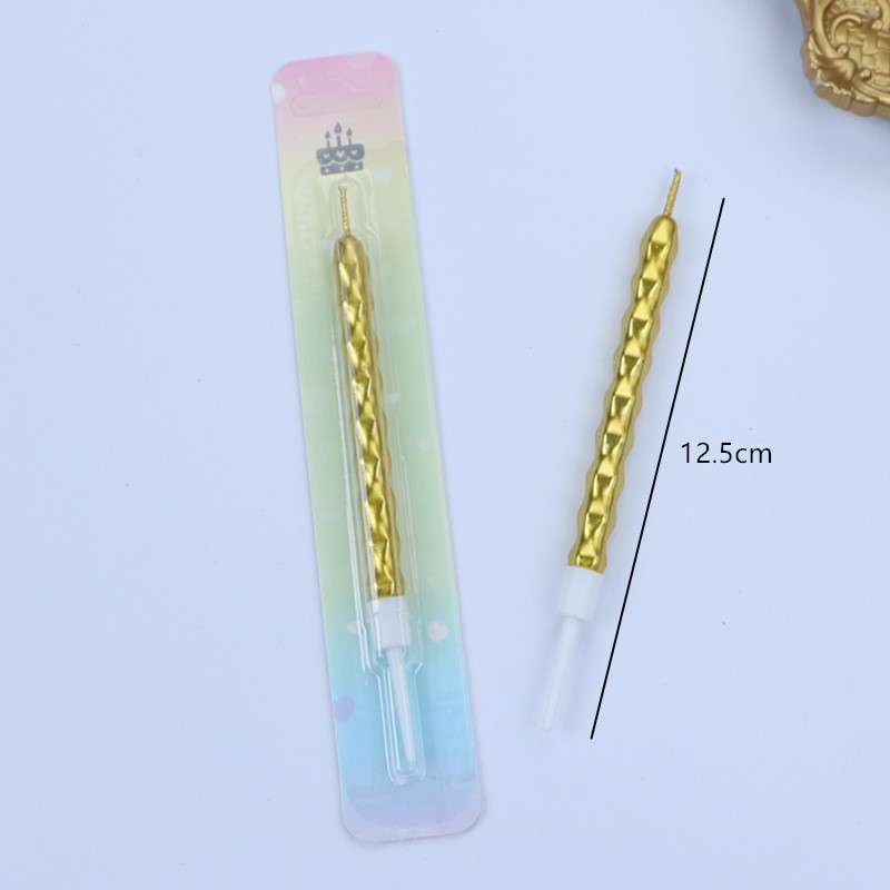 50 velas digitales de oro para el pastel de cumpleaños en caja independiente plata curva decoración de mesa de postres