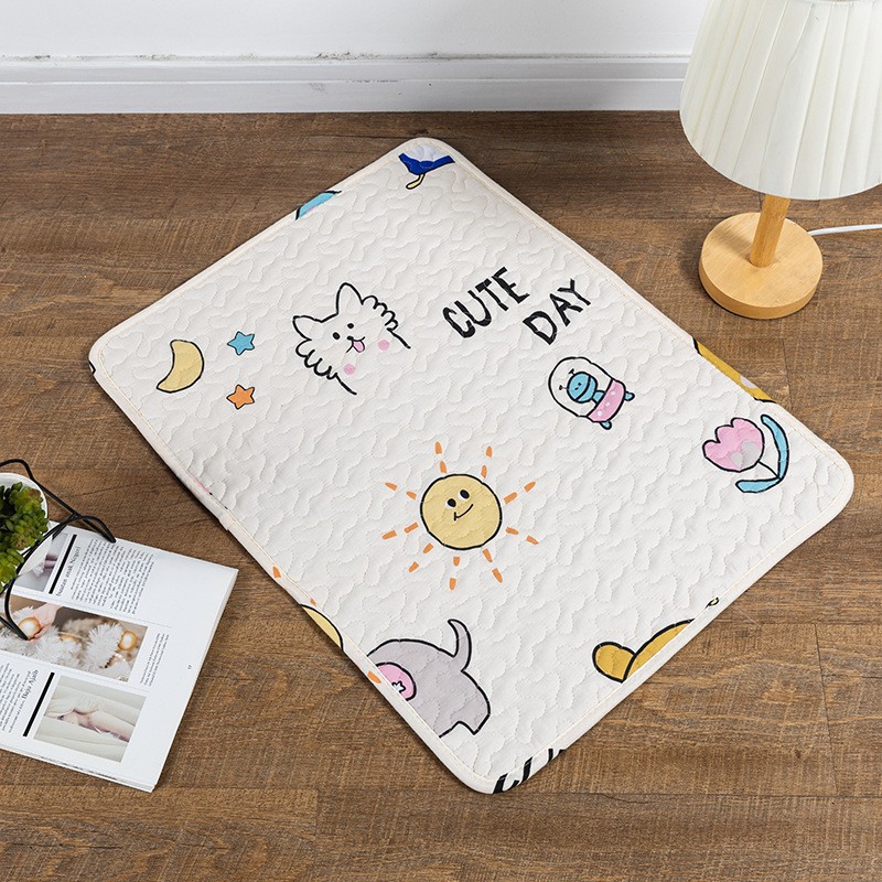 Alfombrilla para perros Four Seasons Universal Mascotas de hielo de verano Alfombrilla para jaulas para perros Alfombrilla para dormir Alfombrilla para dormir anti-picaduras y anti-orina Verano