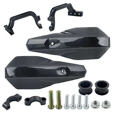 Off-road motorcycle four-wheel ATV Motorcycle Safety Supplies - plastic-small-hand-guard-black