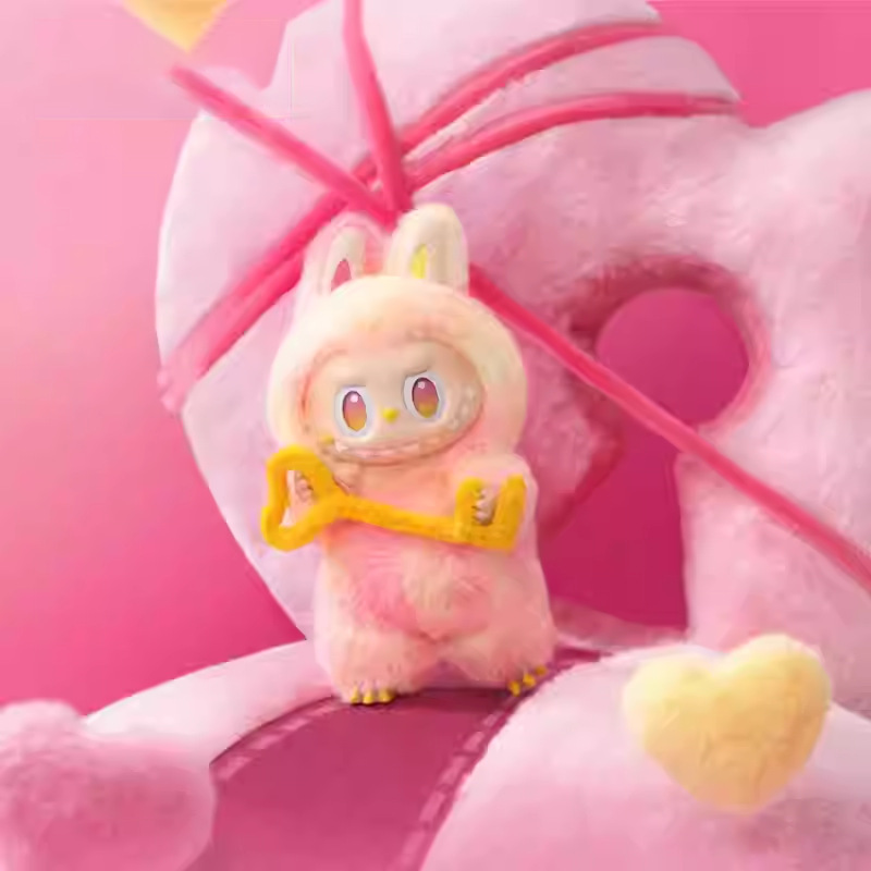 バブルマート LABUBU シットパーティーシリーズ マカロン 第2世代 ラブブ ビニールぬいぐるみ ブラインドボックス ラブブ|undefined