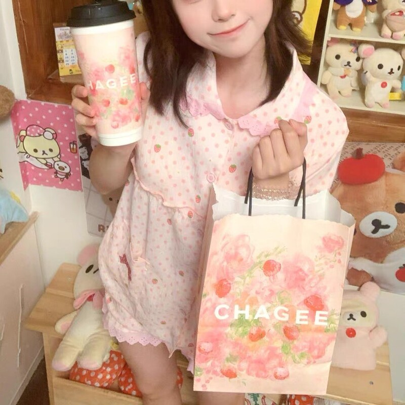 Doll Collar Pink Lace Princess-Style Pajamas for Women, Summer Short-Sleeved Shorts Set, Girls Can Wear as Home Clothes Doll Collar Pink Lace Princess-Style Pajamas for Women, Summer Short-Sleeved Shorts Set, Girls Can Wear as Home Clothes