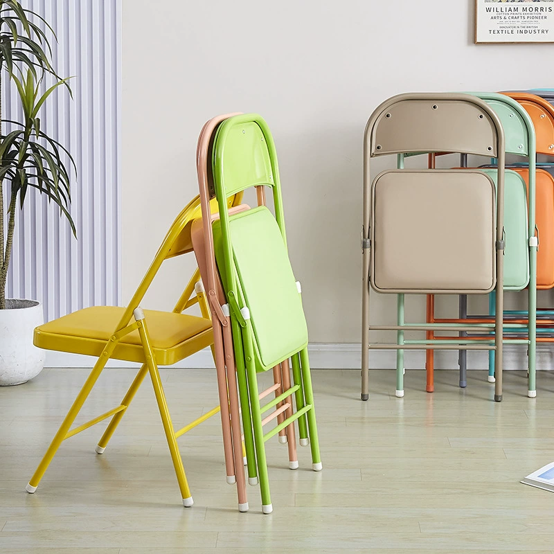Складной стул Домашний прокат Простая спинка складная табуретка офисная конференция складной стул Маджонг стул мост стул