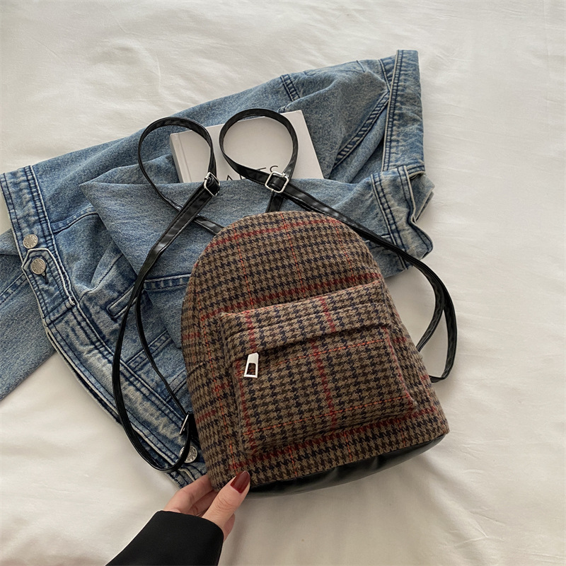 2024 invierno nuevo estilo versátil este año popular bolsas casuales de alta calidad, nicho, mochila de moda de mujer