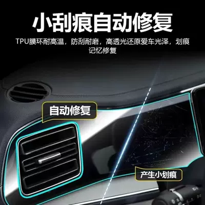 Car interior film: Porsche Cayenne Interior Tpu Film