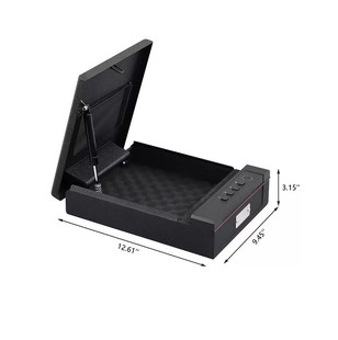 T11 Amazon Hot-selling Pistol Box Fingerprint Password Hydraulic Rod Flip-up Door Opening Can Be Fixed and Installed