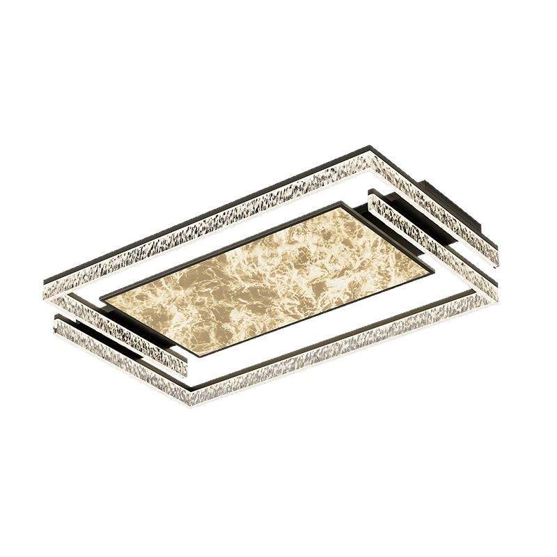 Luz de sala de estar italiana simple lujo nórdico atmósfera doméstica luz principal sala de estar luz de techo toda la casa