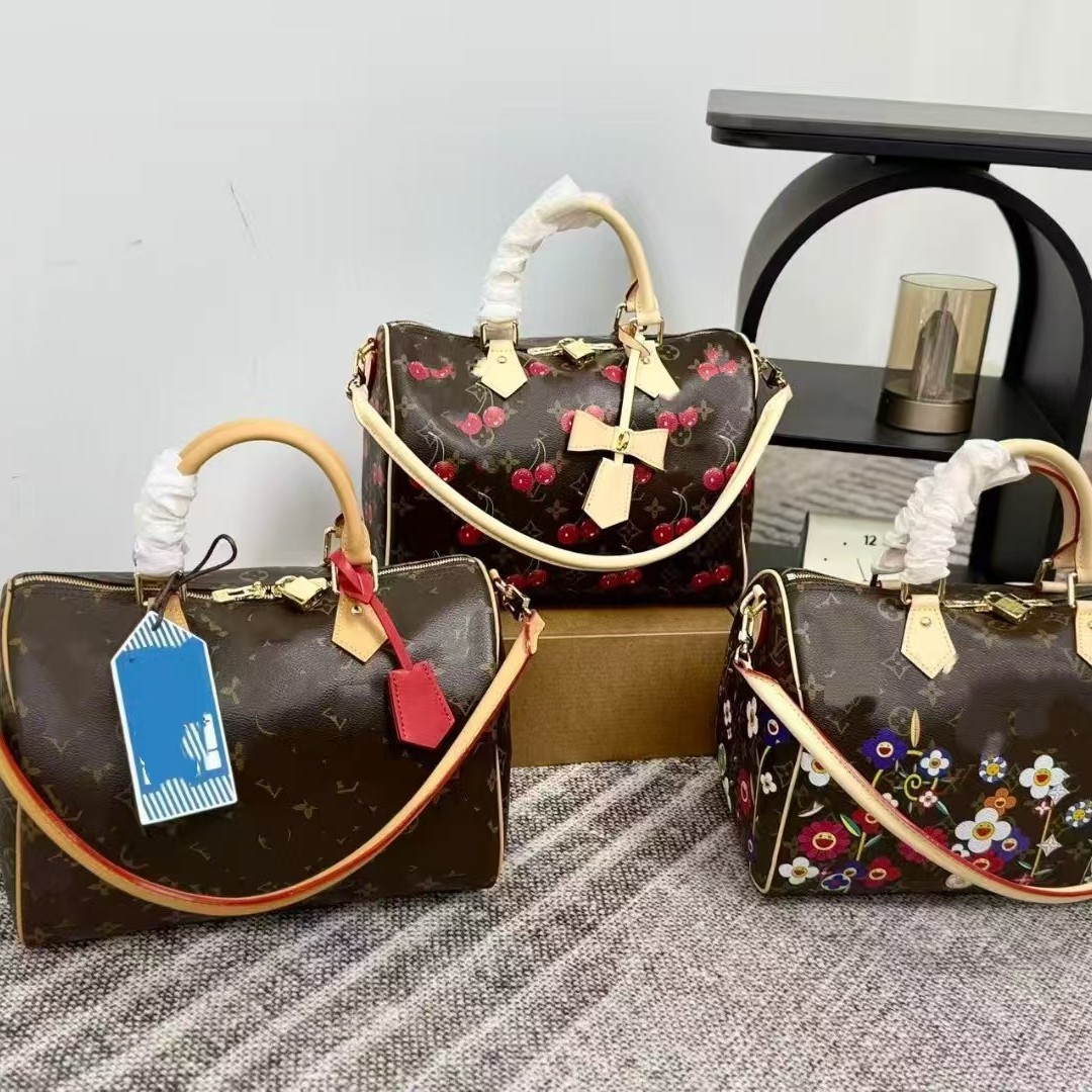 Popular 2025 Sakura Series Mother-In-Law Bag Large Capacity Women's Versatile Large Capacity Shopping Bag Tote Bag Commuting Bag