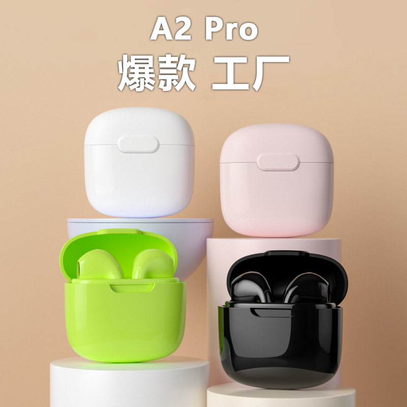 国境を越えた爆発金A2Pro bluetoothイヤホン水晶透明無線5.3マカロン入耳式一二代Air 31|undefined