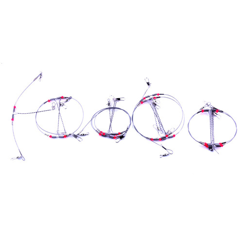 Sea fishing steel wire balance string hook anti-tangle twist stainless steel balance fishing group bracket Luya fishing gear wholesale