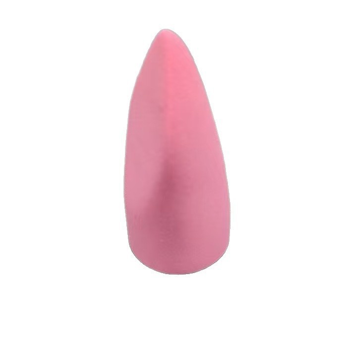 Lípido labial en forma de lengua, esponja multicolor opcional, maquillaje suave, maquillaje preciso, diseño de corte oblicuo sin pó
