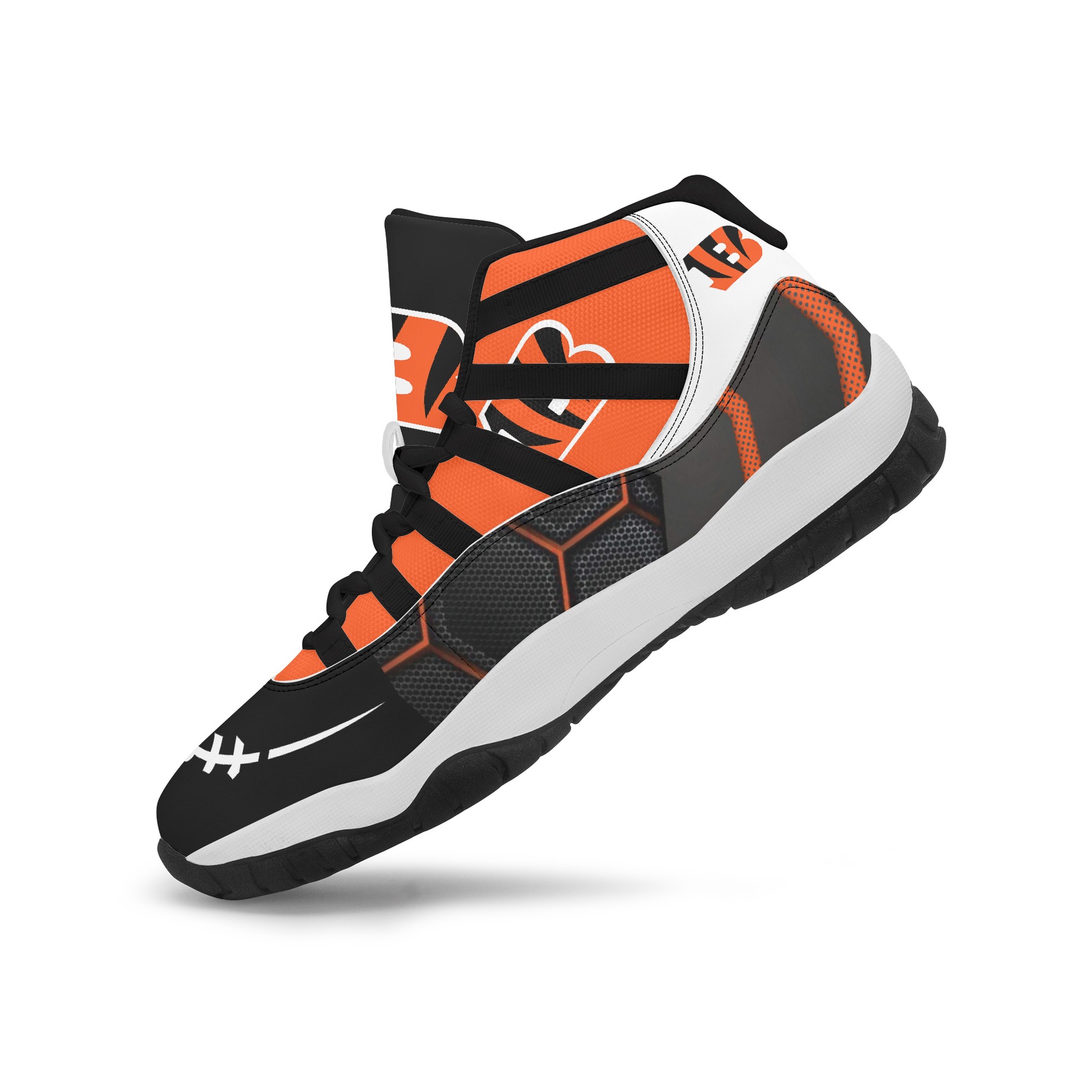 国际站爆款高帮实战篮球鞋潮男休闲运动鞋定 制图案一件代发