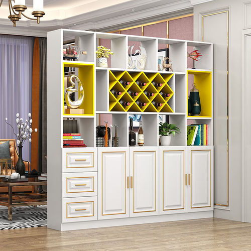 3x wine cabinet living room home partition cabinet kitchen wall floor storage cabinet shoe cabinet entrance cabinet simple modern European